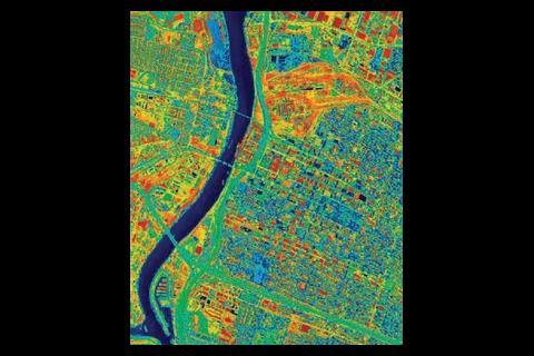 A thermal image of Sacramento City: an ideal ATES system is one in which net heating and cooling demands are in balance